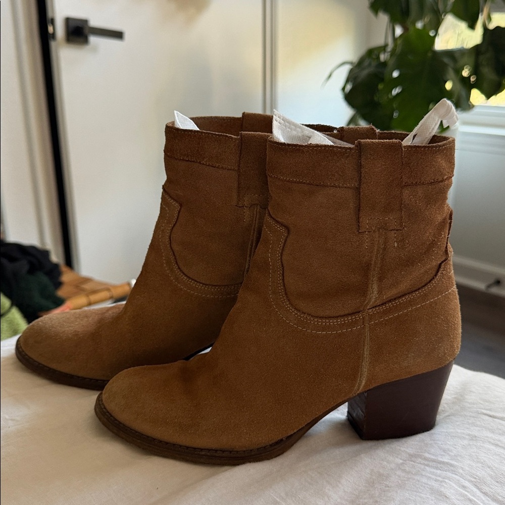 Paul Smith short cowboy 🤠 boots suede size 7